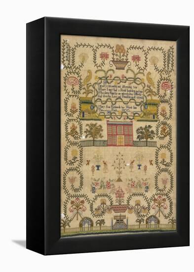 House Sampler, c.1800-null-Framed Premier Image Canvas