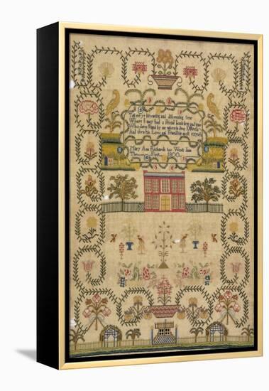 House Sampler, c.1800-null-Framed Premier Image Canvas