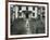 House, Trees, Gate, c. 1950-Brett Weston-Framed Photographic Print