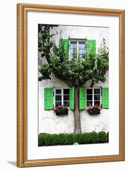 House, View, Tree-Jule Leibnitz-Framed Photographic Print