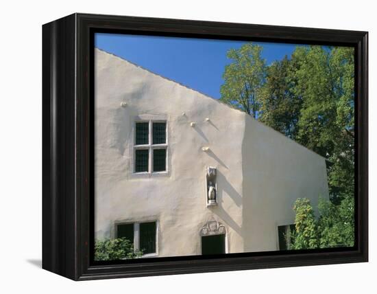 House Where Jeanne d'Arc, was Born, Village of Domremy-La-Pucelle, Vosges, Lorraine, France-Bruno Barbier-Framed Premier Image Canvas