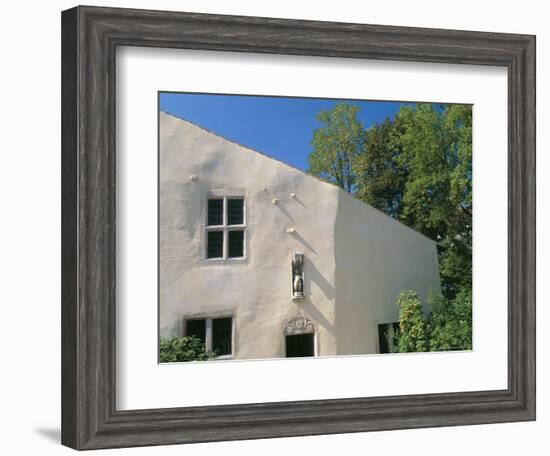 House Where Jeanne d'Arc, was Born, Village of Domremy-La-Pucelle, Vosges, Lorraine, France-Bruno Barbier-Framed Photographic Print