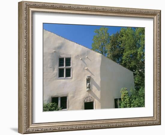 House Where Jeanne d'Arc, was Born, Village of Domremy-La-Pucelle, Vosges, Lorraine, France-Bruno Barbier-Framed Photographic Print