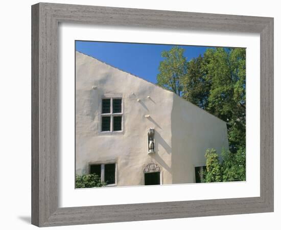 House Where Jeanne d'Arc, was Born, Village of Domremy-La-Pucelle, Vosges, Lorraine, France-Bruno Barbier-Framed Photographic Print