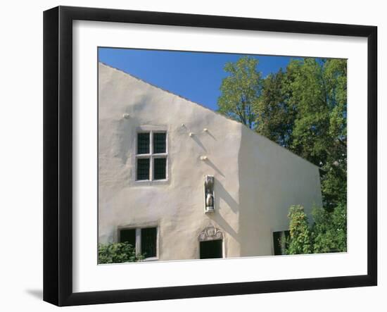 House Where Jeanne d'Arc, was Born, Village of Domremy-La-Pucelle, Vosges, Lorraine, France-Bruno Barbier-Framed Photographic Print