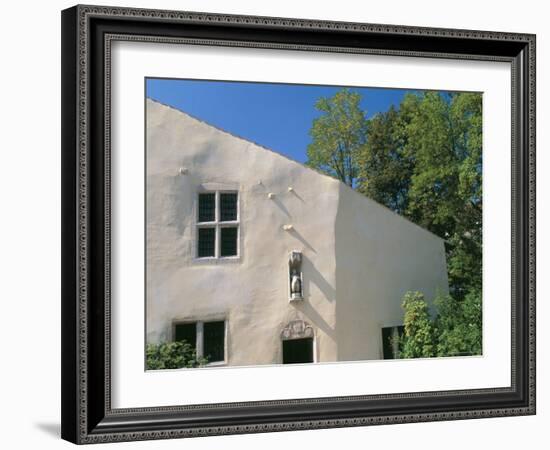 House Where Jeanne d'Arc, was Born, Village of Domremy-La-Pucelle, Vosges, Lorraine, France-Bruno Barbier-Framed Photographic Print