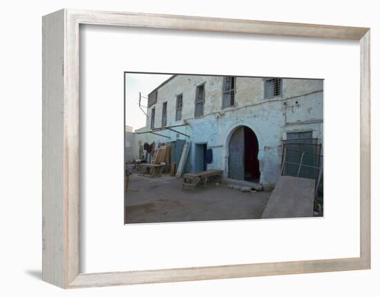 House where Paul Klee lived in Kairouan, Tunisia, 20th century. Artist: Unknown-Unknown-Framed Photographic Print