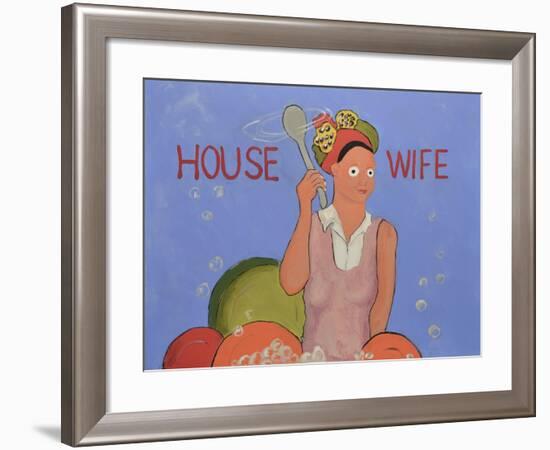 House Wife-Jennie Cooley-Framed Giclee Print