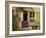 House with Green Shutters, in the Nevre Region of Burgundy, France, France-Michael Busselle-Framed Photographic Print