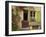 House with Green Shutters, in the Nevre Region of Burgundy, France, France-Michael Busselle-Framed Photographic Print