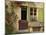 House with Green Shutters, in the Nevre Region of Burgundy, France, France-Michael Busselle-Mounted Photographic Print