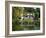 House with Pond in Garden, Coulon, Marais Poitevin, Poitou Charentes, France, Europe-Miller John-Framed Photographic Print