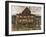 House with Shingle Roof (Old House II)-Egon Schiele-Framed Giclee Print