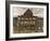 House with Shingle Roof (Old House II)-Egon Schiele-Framed Giclee Print