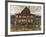 House with Shingle Roof (Old House II)-Egon Schiele-Framed Giclee Print