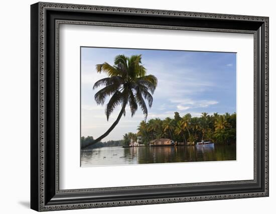 Houseboat, Backwaters, Alappuzha or Alleppey, Kerala, India-Peter Adams-Framed Photographic Print