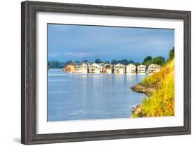 Houseboats-Anton Foltin-Framed Photographic Print