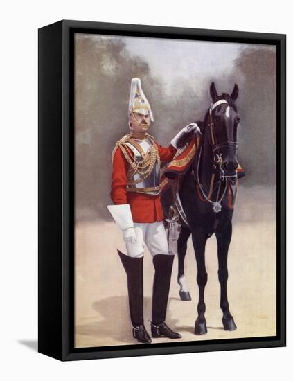 Household Cavalry Captain, 2nd Life Guards, from 'South Africa and the Transvaal War'-Louis Creswicke-Framed Premier Image Canvas