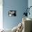 Housekeeper is Pushing a Puppy Away-null-Photo displayed on a wall