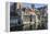 Houses Along a Channel, Historic Center of Bruges, UNESCO World Heritage Site, Belgium, Europe-G&M-Framed Premier Image Canvas