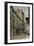 Houses Along a Street, Mozart House, Vienna, Austria-null-Framed Giclee Print