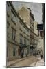 Houses Along a Street, Mozart House, Vienna, Austria-null-Mounted Giclee Print
