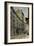 Houses Along a Street, Mozart House, Vienna, Austria-null-Framed Giclee Print