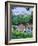 Houses Amid Trees and City Skyline in the Background, of Birmingham, Alabama, USA-Robert Francis-Framed Photographic Print