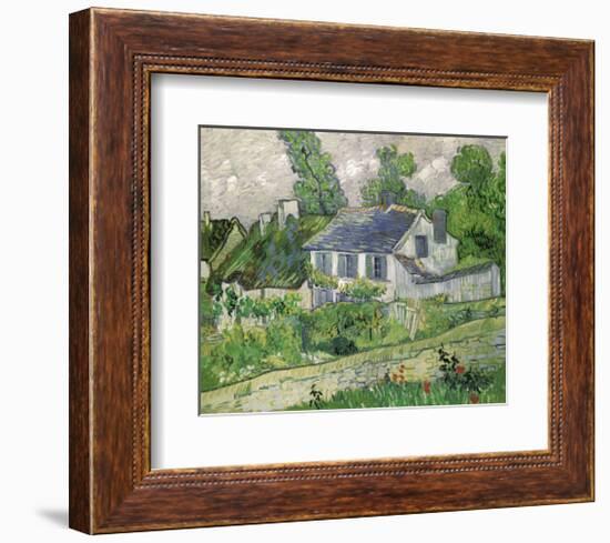 Houses at Auvers, c.1890-Vincent van Gogh-Framed Art Print