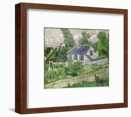 Houses at Auvers, c.1890-Vincent van Gogh-Framed Art Print