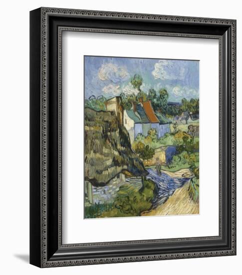 Houses at Auvers, c.1890-Vincent van Gogh-Framed Art Print