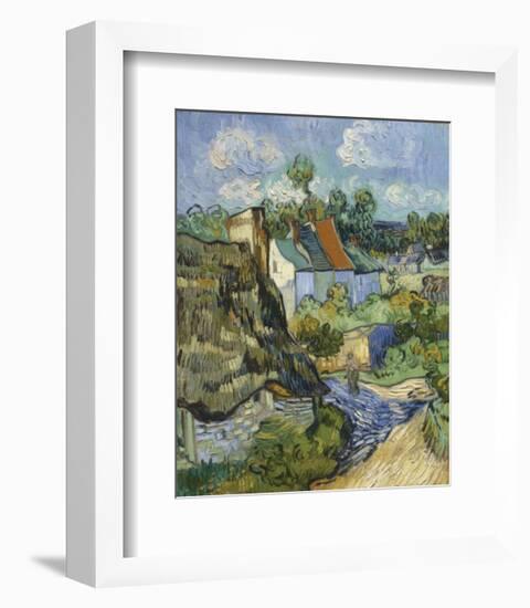 Houses at Auvers, c.1890-Vincent van Gogh-Framed Art Print