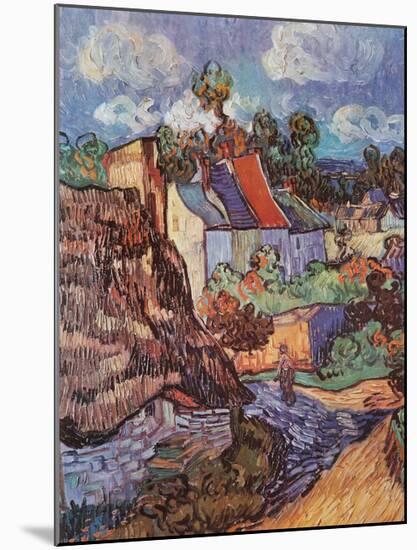 Houses at Auvers, c.1890-Vincent van Gogh-Mounted Art Print