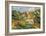 Houses at the Estaque-Paul Cézanne-Framed Art Print