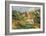 Houses at the Estaque-Paul Cézanne-Framed Art Print