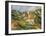 Houses at the Estaque-Paul Cézanne-Framed Art Print