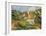 Houses at the Estaque-Paul Cézanne-Framed Art Print