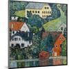 Houses at Unterach on the Attersee-Gustav Klimt-Mounted Giclee Print