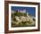 Houses, Church and Old Walls at Montbrun Les Bains in Drome, Rhone-Alpes, France, Europe-Michael Busselle-Framed Photographic Print