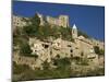 Houses, Church and Old Walls at Montbrun Les Bains in Drome, Rhone-Alpes, France, Europe-Michael Busselle-Mounted Photographic Print