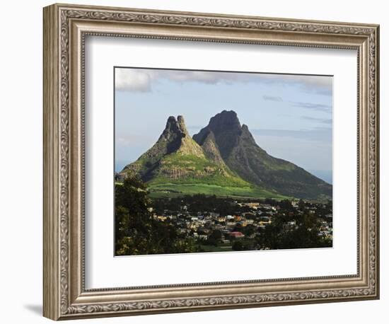 Houses, Floreal, Mauritius-Anthony Asael-Framed Photographic Print