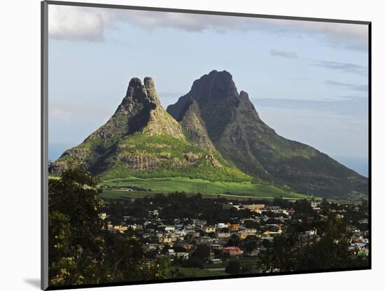 Houses, Floreal, Mauritius-Anthony Asael-Mounted Photographic Print