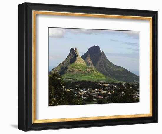 Houses, Floreal, Mauritius-Anthony Asael-Framed Photographic Print