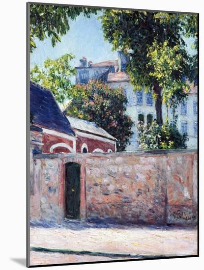 Houses in Argenteuil - Peinture De Gustave Caillebotte (1848-1894), 1883 - Oil on Canvas, 65,8X53,6-Gustave Caillebotte-Mounted Giclee Print
