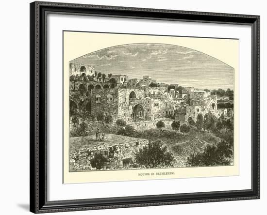 Houses in Bethlehem-null-Framed Giclee Print