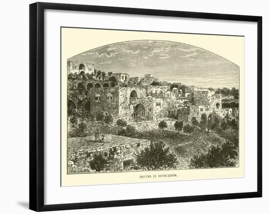Houses in Bethlehem-null-Framed Giclee Print