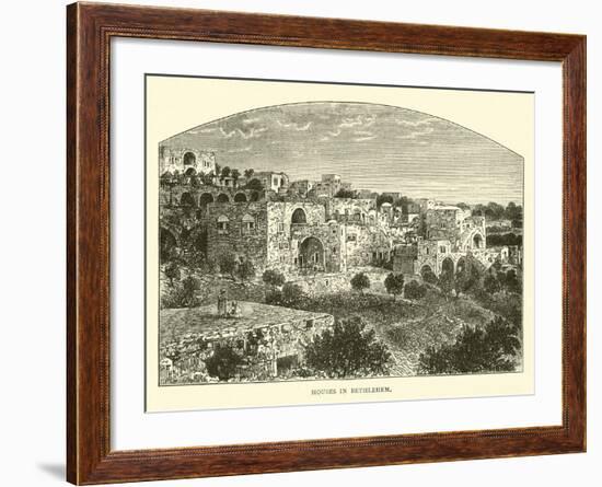 Houses in Bethlehem-null-Framed Giclee Print