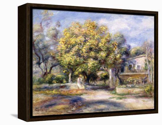 Houses in Cagnes, C.1905-Pierre-Auguste Renoir-Framed Premier Image Canvas