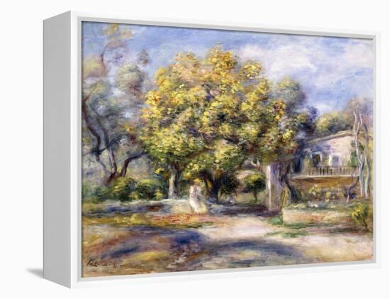 Houses in Cagnes, C.1905-Pierre-Auguste Renoir-Framed Premier Image Canvas