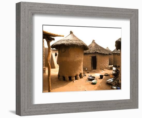 Houses in Djiri Village-Michel Gounot-Framed Photographic Print